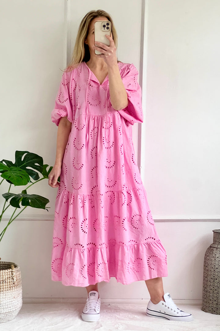 Marguerite Maxi Dress | Pink