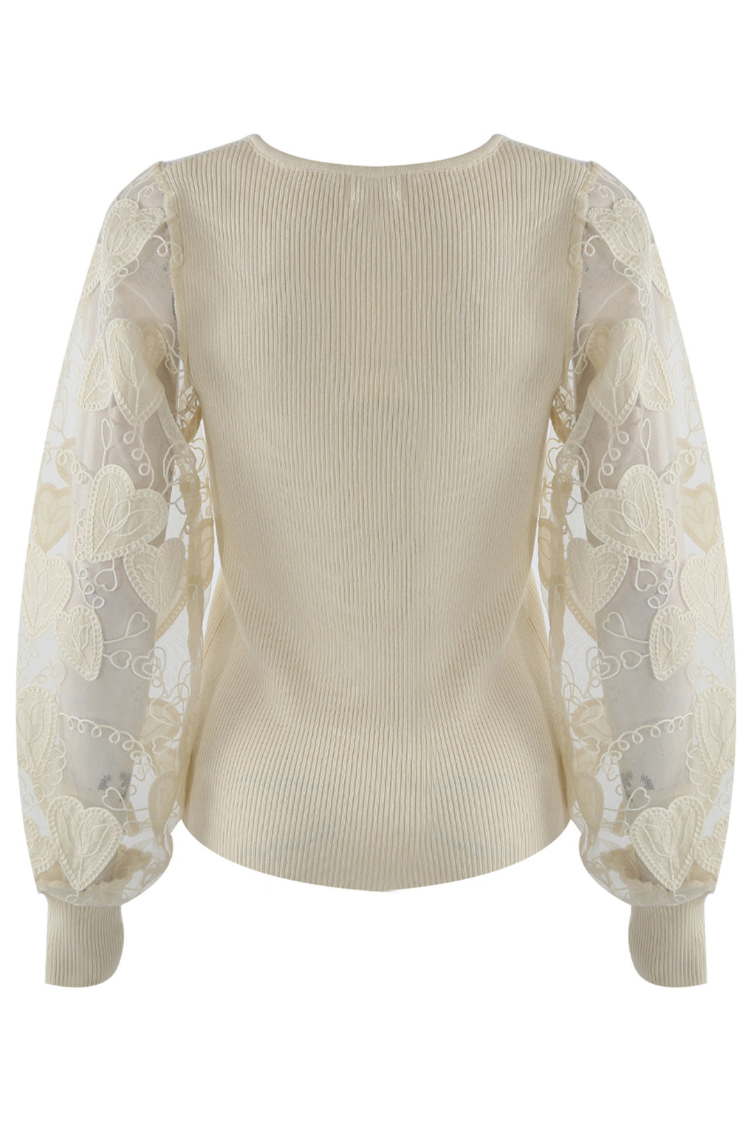 Julie Heart Lace Sleeve