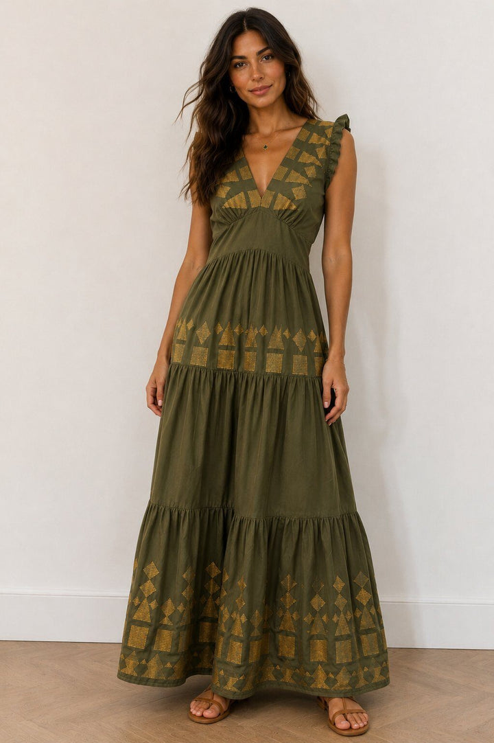 Dunn Khaki Dress