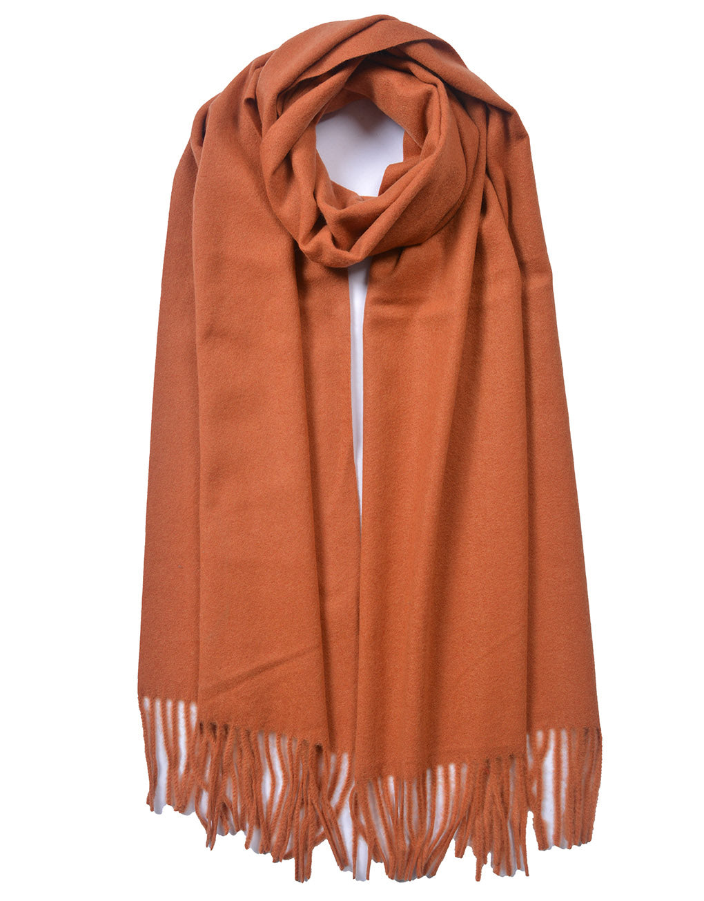 Cashmere Blend Scarf - Luxuriously Soft Warm Knit Accessory for Men and Women