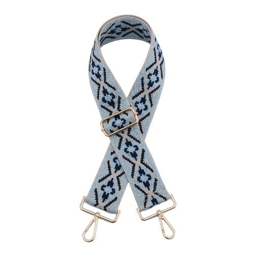 Inca Bag Strap | Sky Blue x Navy