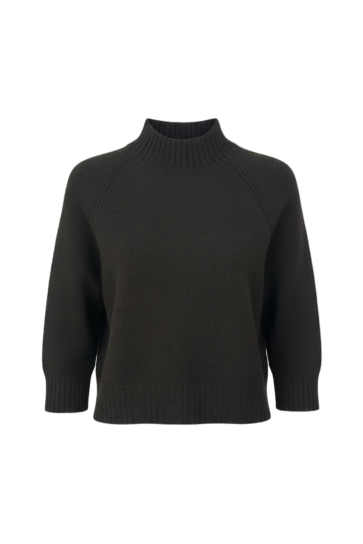 trending funnel neck jumper
