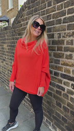 Maisie Asymmetric Wool Free Jumper