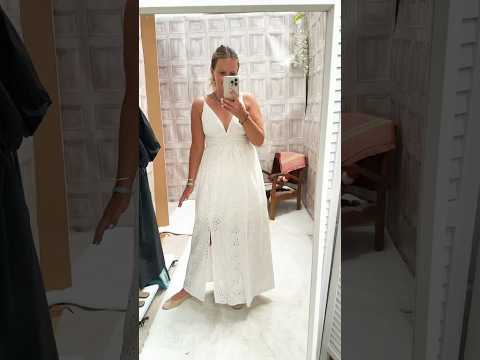 Kelsey White Broderie Dress