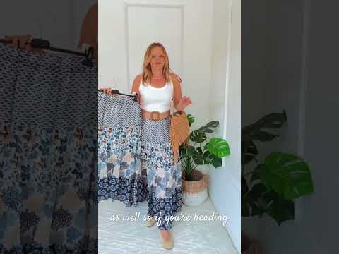 Elodie Patchwork Skirt