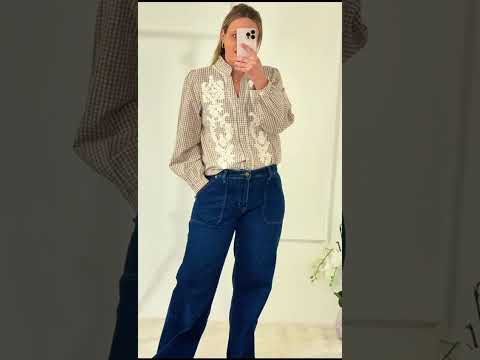 Courtney Checked Blouse