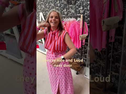 Verity Pink and Red Stripe Sleeveless Blouse Top