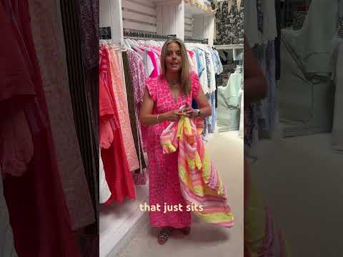 Ashton Cotton Maxi Dress | Leo Print x Neon Orange Spot