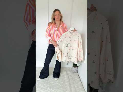 Marnie Cheesecloth Neon Stripe Blouse