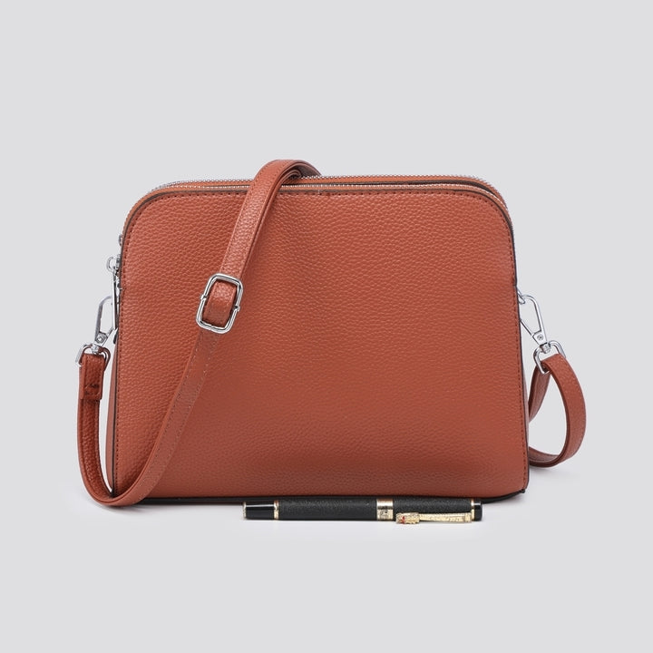 Simone Double Zip Crossbody Bag
