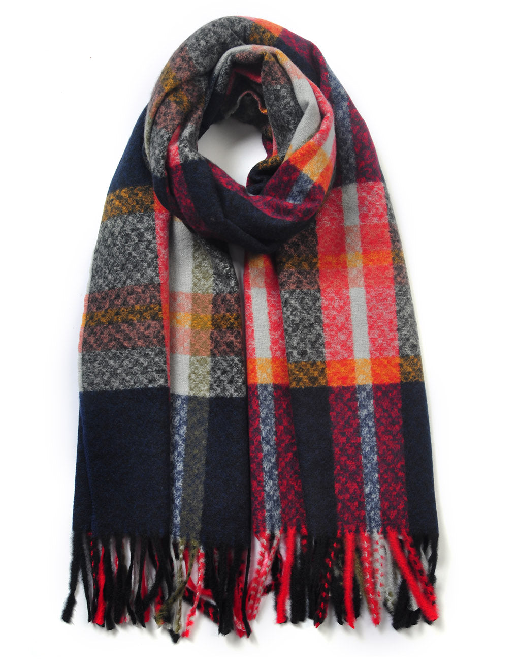 Cashmere Blend Soft Luxury Tartan Scarf