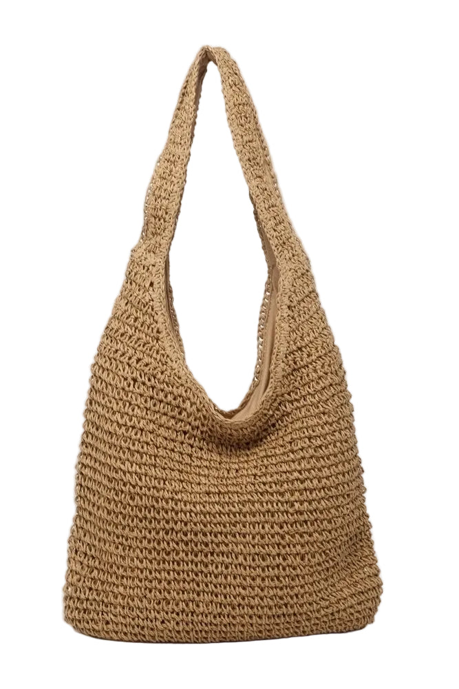 Summer Woven Basket Hobo Boho Bag