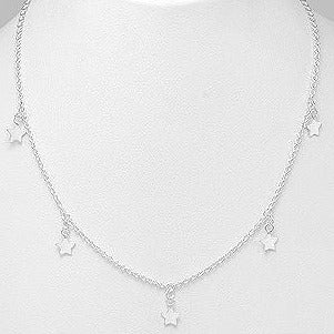 925 Silver Necklace |  Stars - south of the river london