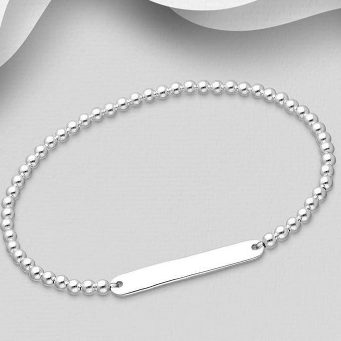 925 Silver Bracelet | ID Bracelet