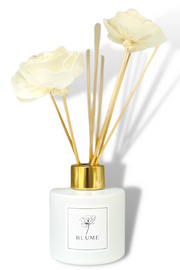 Home Fragrance Flower Diffuser | Relaxing Lavender, Geranium, Sweet Orange and Ylang Ylang Essential Oils