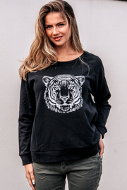Tiger Sweatshirt | Black