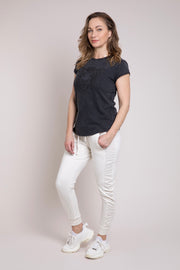 Luxe Joggers | Cream