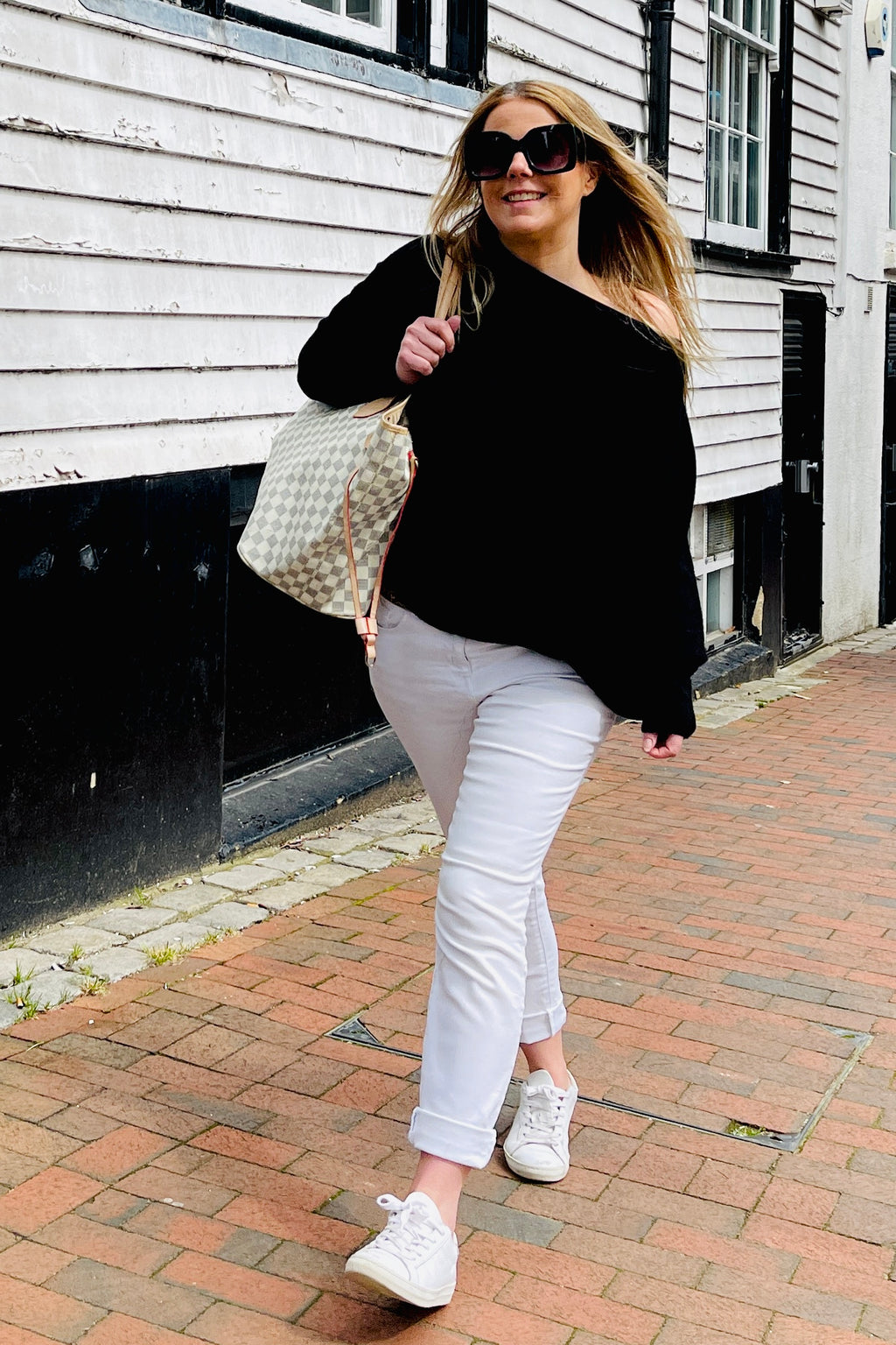 Maisie Asymmetric Wool Free Jumper