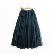 Grace Tulle Skirt | Teal Blue