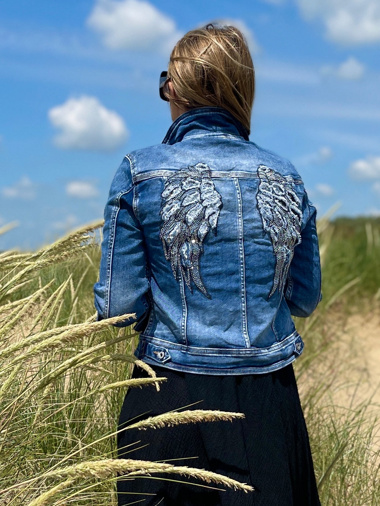 ジャケット・アウター cfierce Angel Wings Knit Jacket ANGEL FLEECE JACKET – CFIERCE