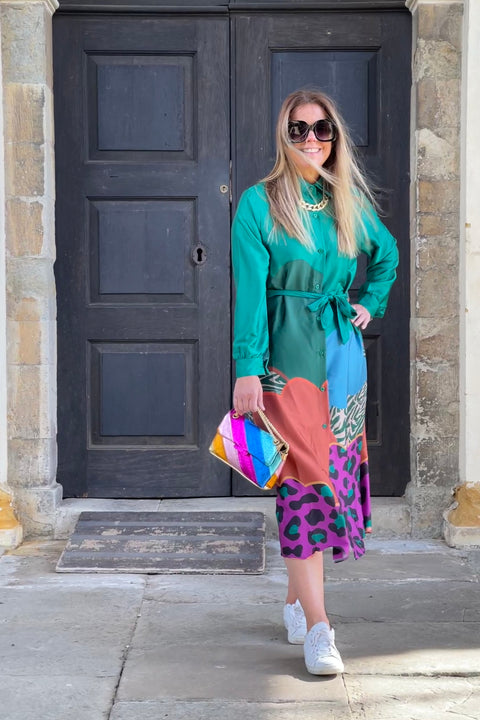 Metallic Rainbow Bag