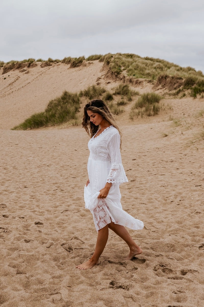 *** PRE ORDER *** Ibiza Dress | White