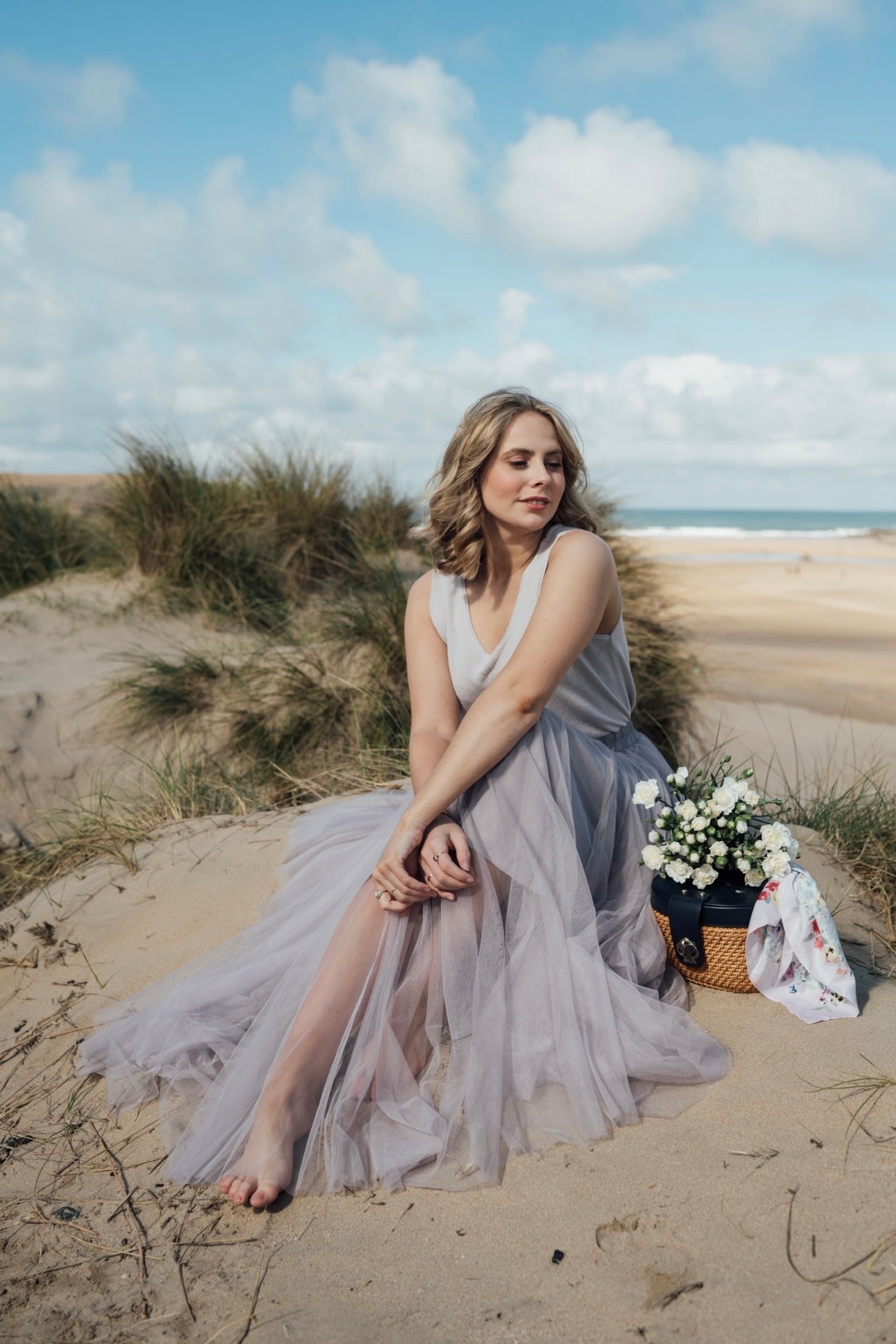 Grace Tulle Skirt | Moonlight