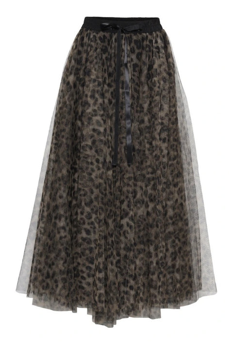 Grace Leopard Tulle Skirt | Original Leopard.