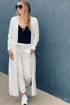 Clover Fine Knit Maxi Cardi Cardigan