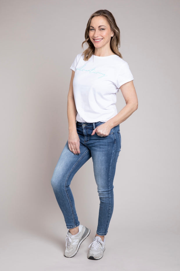 Adventuring Tee | Aqua