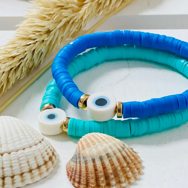 Eye Amulet Boho Bracelet | Colours to choose!