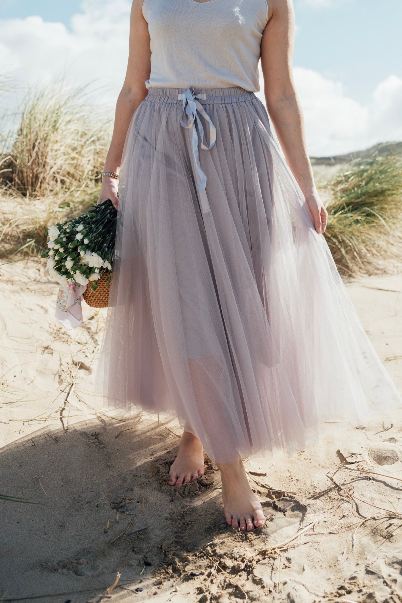 Grace Tulle Skirt | Moonlight