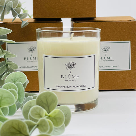 BLUME Home Candle | Black Oud