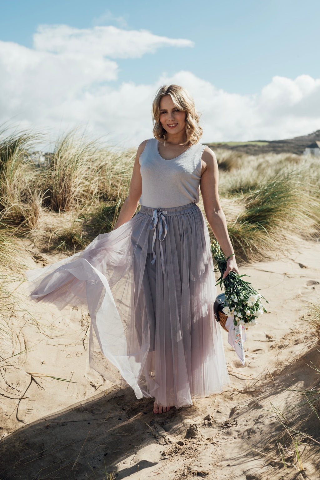 Grace Tulle Skirt | Moonlight