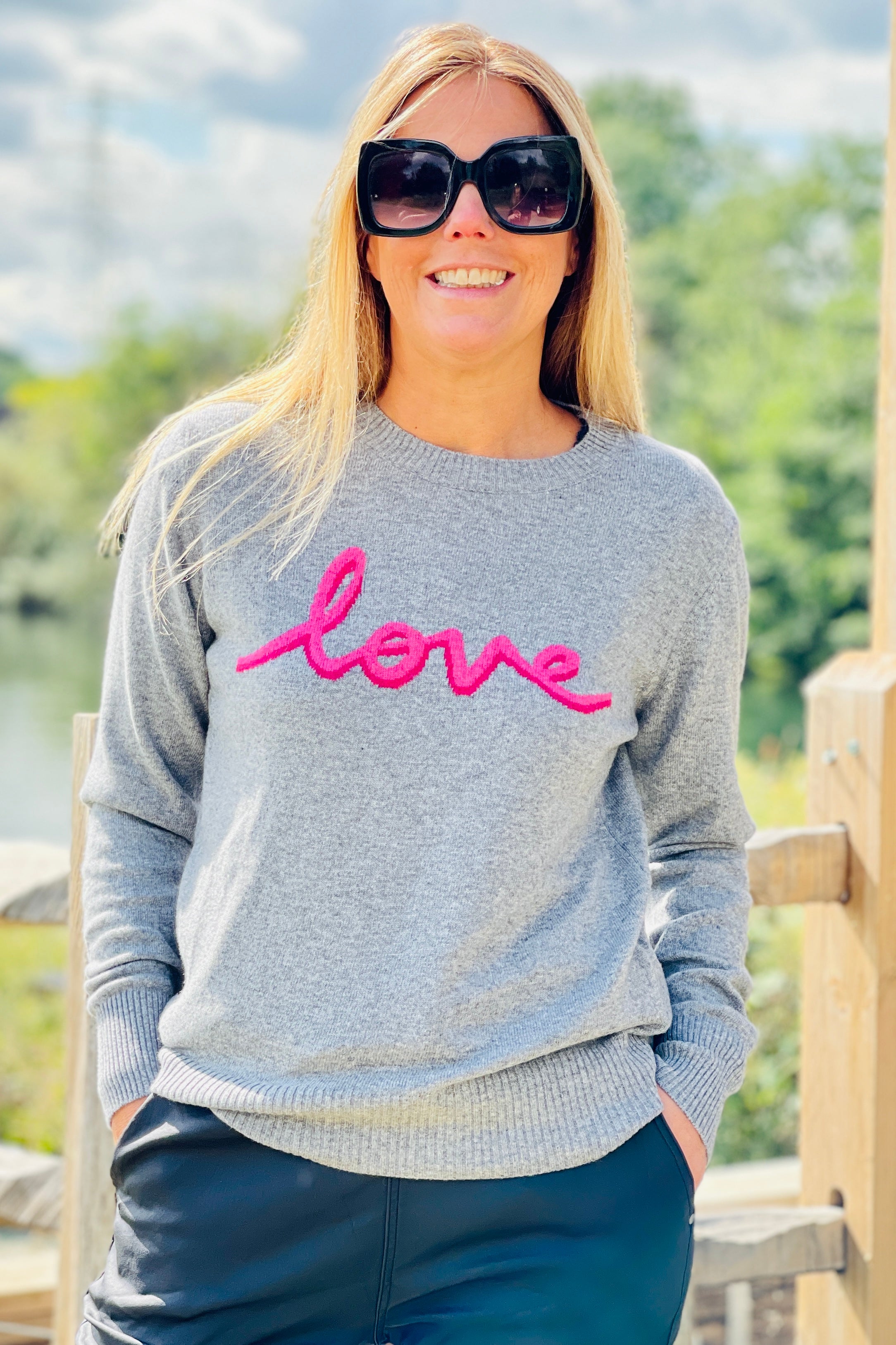 Love 2025 jumper grey