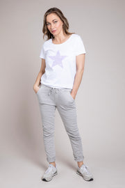Star T Shirt | Lilac