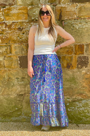Flora Skirt | Blue