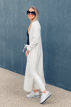 Clover Fine Knit Maxi Cardi Cardigan