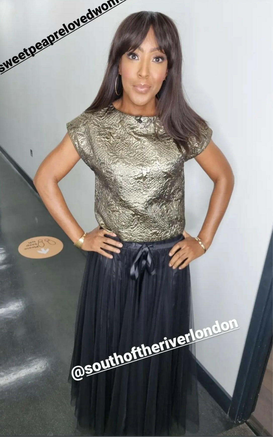 Grace Tulle Skirt | Black.