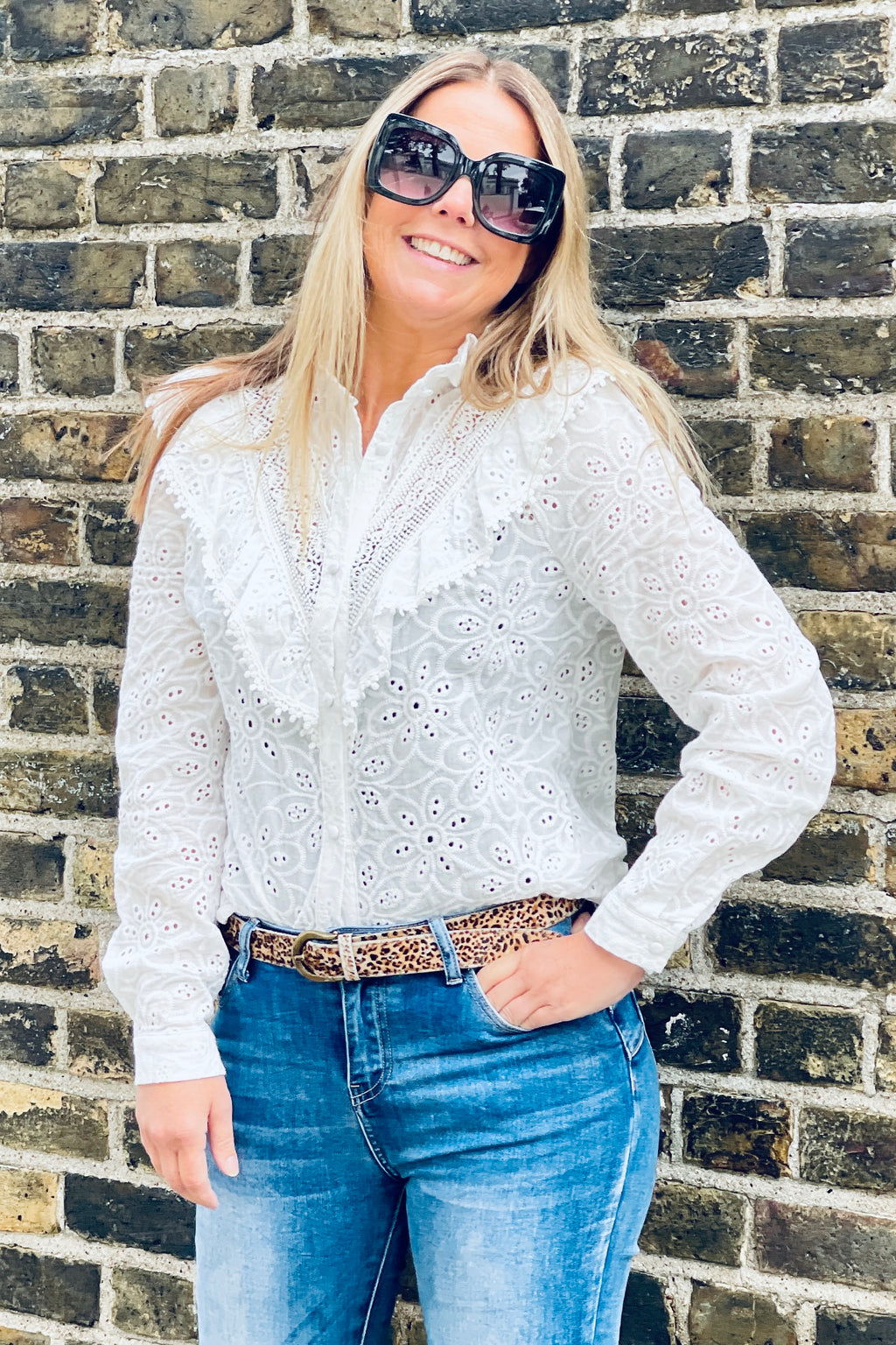 Stephanie Blouse | White