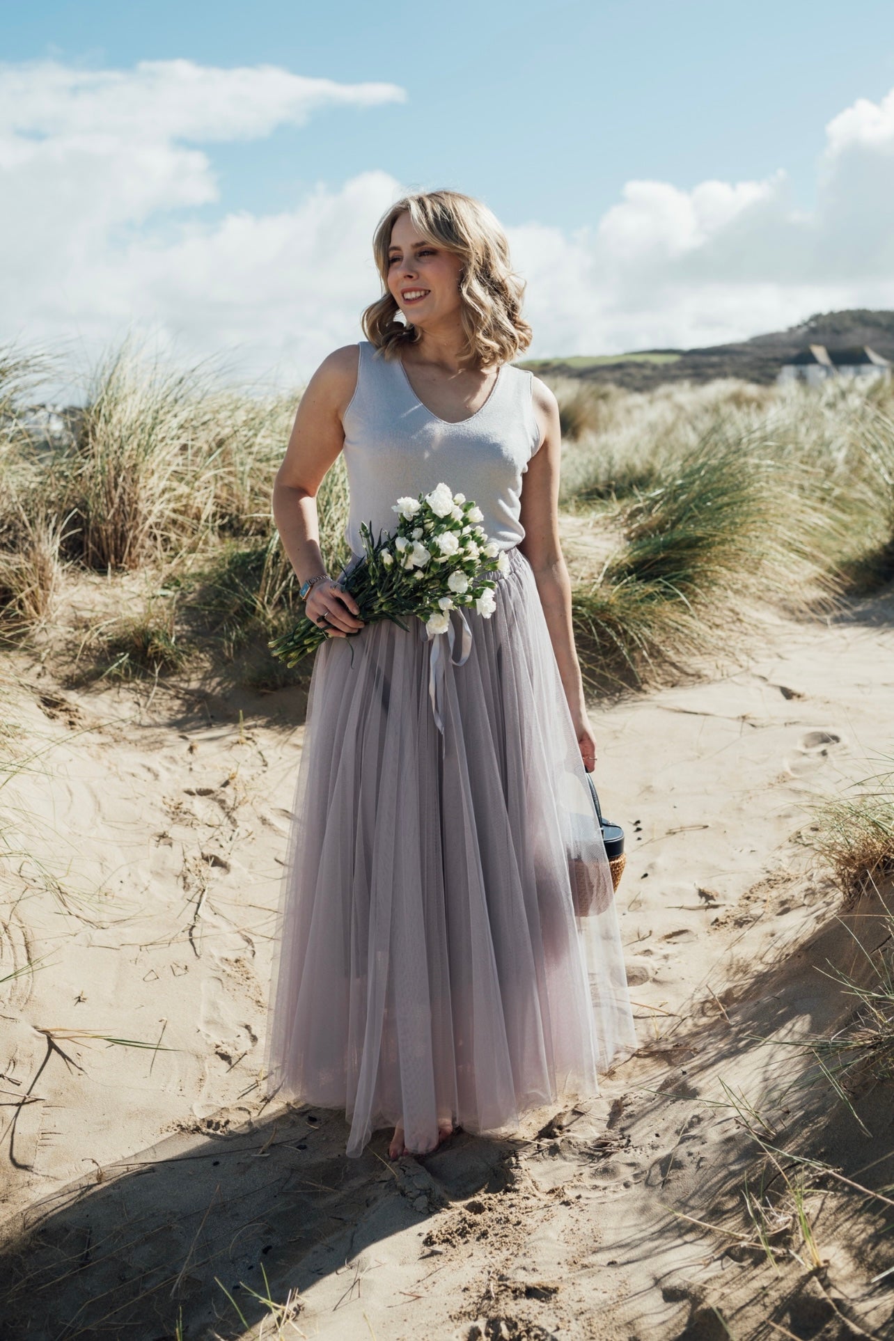 Grace Tulle Skirt | Moonlight