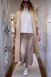 LAST FEW !Kiera Patch Pocket Coat - Coatigan | Cream