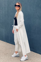 Clover Fine Knit Maxi Cardi Cardigan