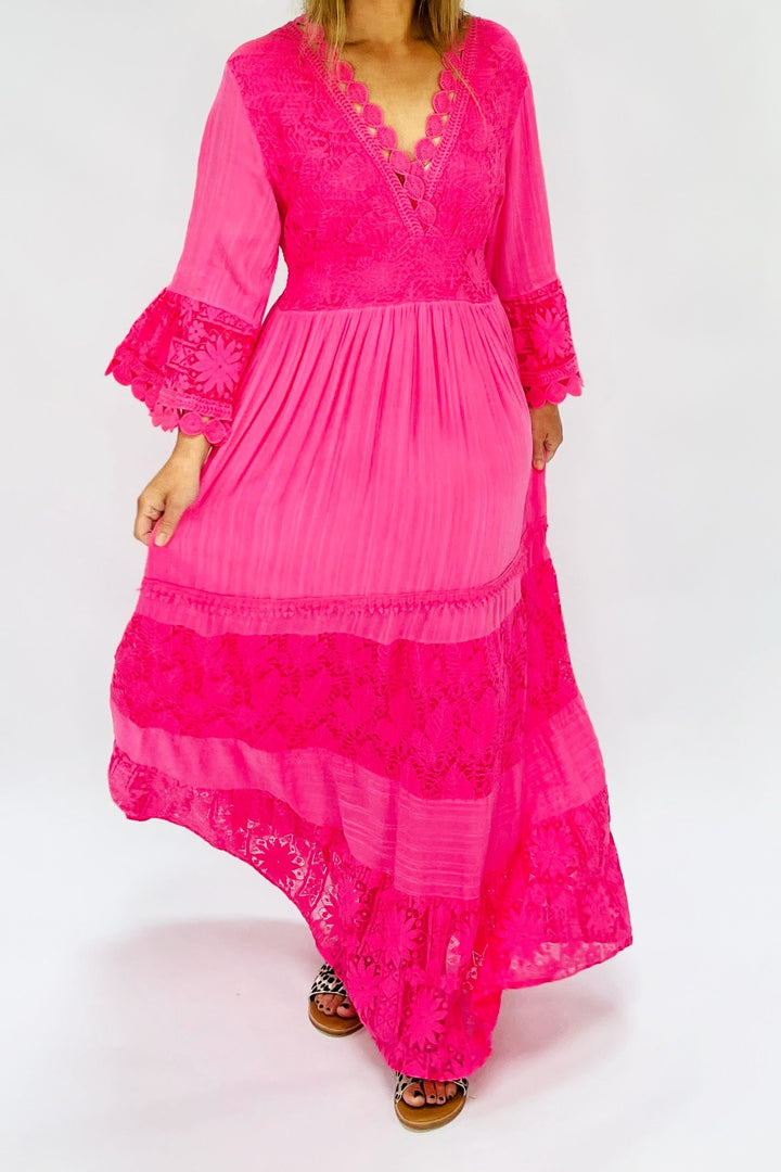 Ibiza Dress | Pink
