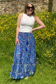 Flora Skirt | Blue