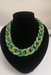 Chunky Links Necklace - colours to choose!