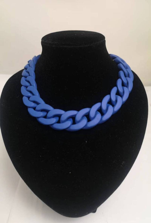 Chunky Links Necklace - colours to choose!