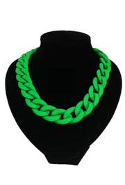 Chunky Links Necklace - colours to choose!