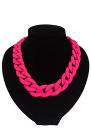 Chunky Links Necklace - colours to choose!